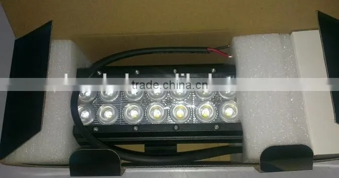 120W 24" LED Alloy Spot Flood Combo Work Bar Diving Light Truck Boat 4x4 led driving light bar
