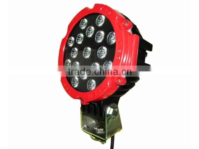 2015 hot 4x4 car accessories round 7 inch 51w led work light for jeep trucks