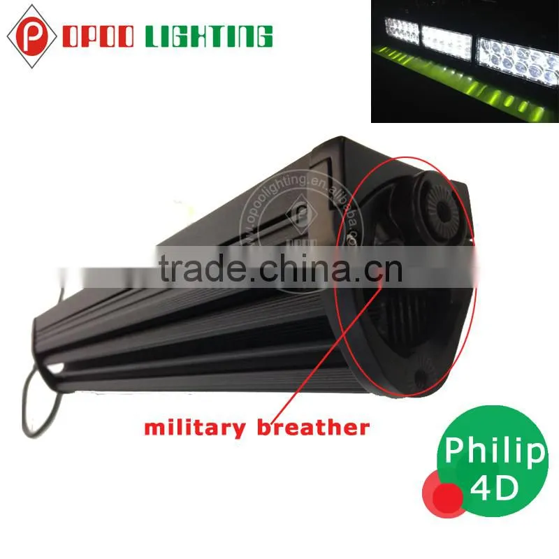 Super bright new 4D 420w 32inch led light bar for offroad 4x4