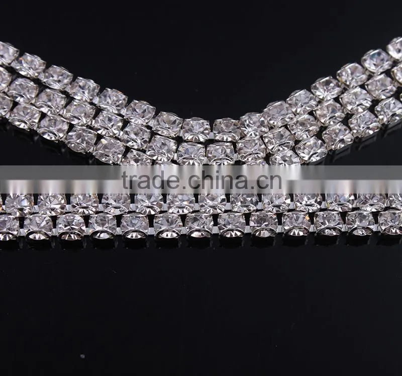Crystal rhinestone fashion design direct wholesale cup chain