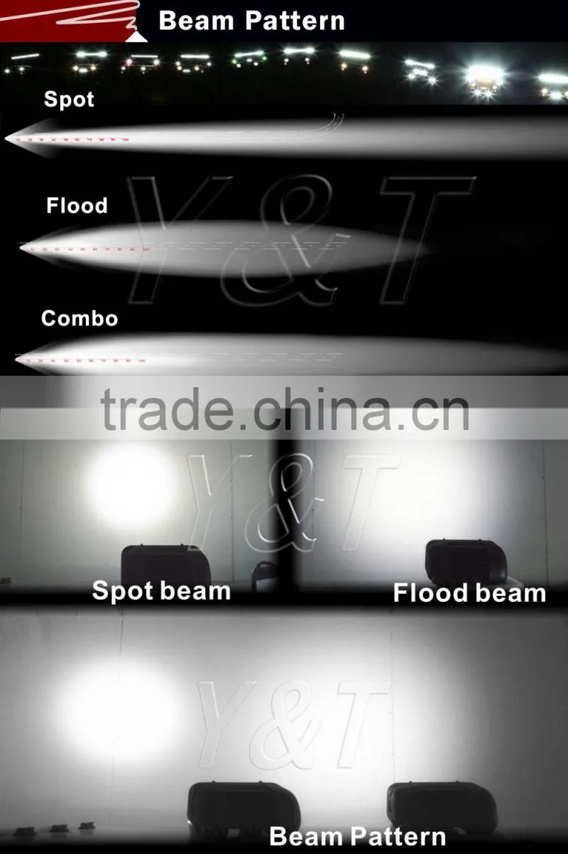 Good quality flood spot beam 6000k led bar headlights