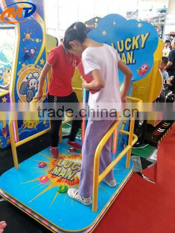 Exciting Lucky man music game machine similar with dancing game for hot sale