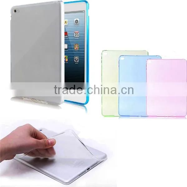 New professional transparent tpu case for ipad air
