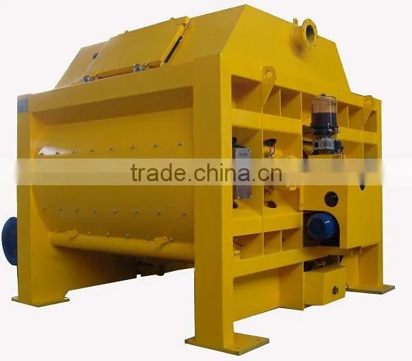 High capacity 2000L twin shaft concrete mixer
