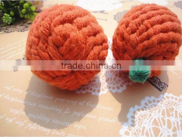 Orange shape rope pet toy imported from china