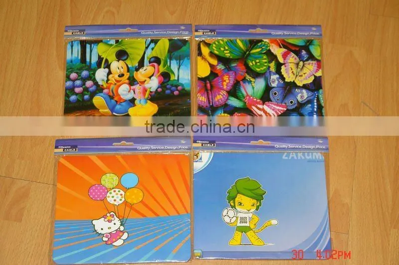 2016 High Quality Lovely Animal Printed EVA Mouse Pads,with Good Hand Feel