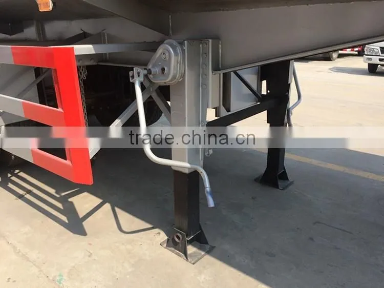 40cbm-46cbm stainless steel edible oil tank semi trailer