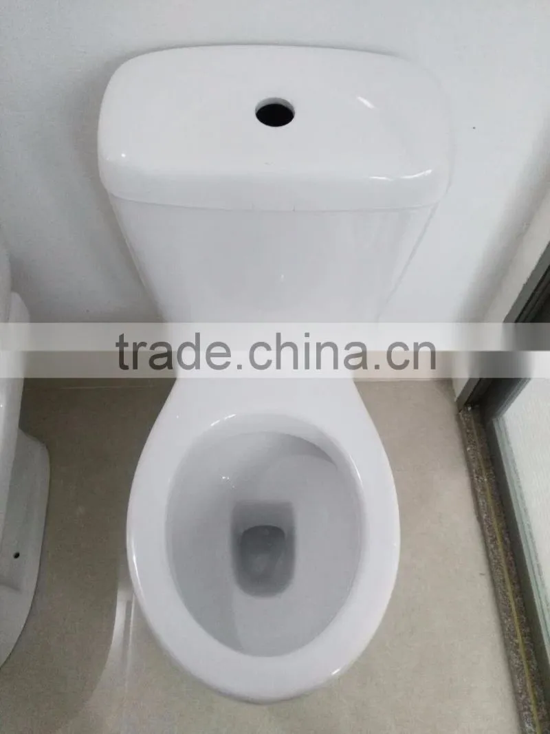 china product sanitary ware wc toilet bowl bathroom two piece toilets ceramic washdown s trap toilet Y803