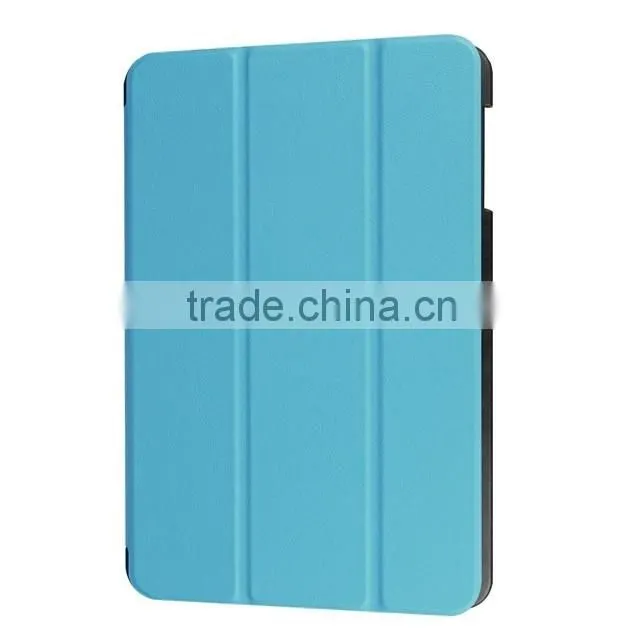 three fold flip leathe case cover for samsung TAB A 10.1