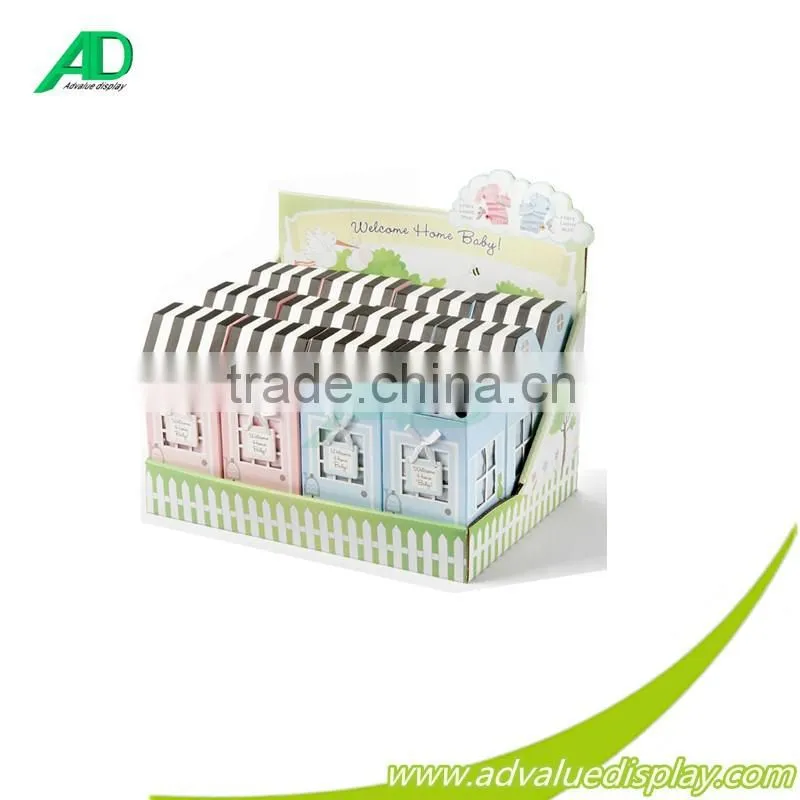 Custom Printed Paper Cards Counter Display