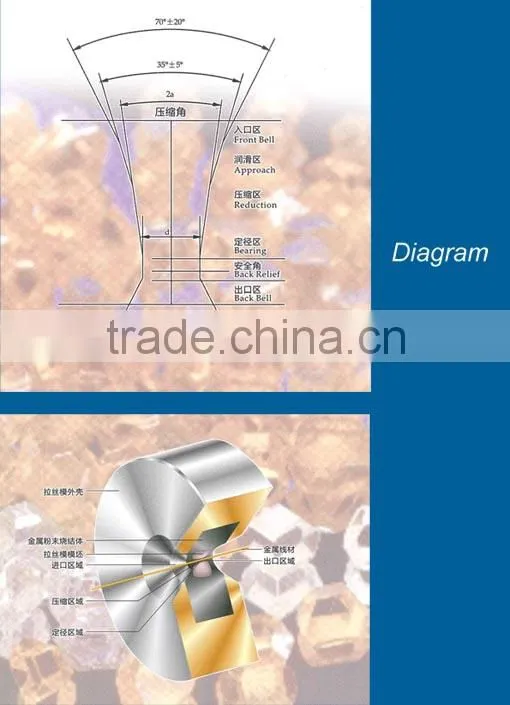 best quality PCD , natural Diamond, Mono Cristal wire dies