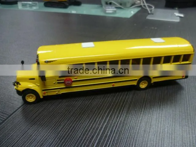 8.5" Die cast school bus model