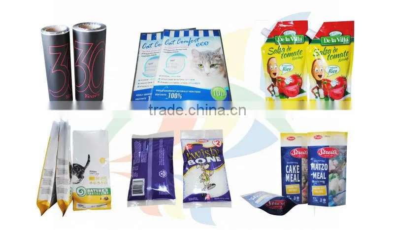 Stand Up Pouch with Spout and Strong Sealing