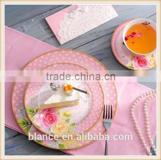 ceramic butterfly tea coffee cup and saucer set