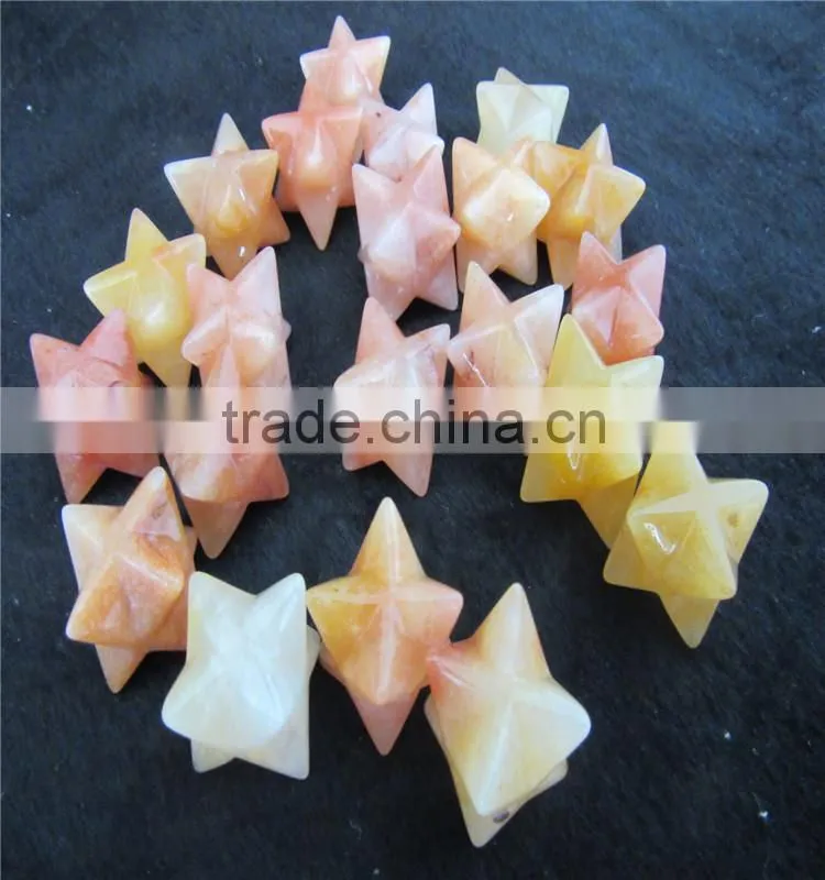 New arrival customized crystal colorful stars for gift souvenir