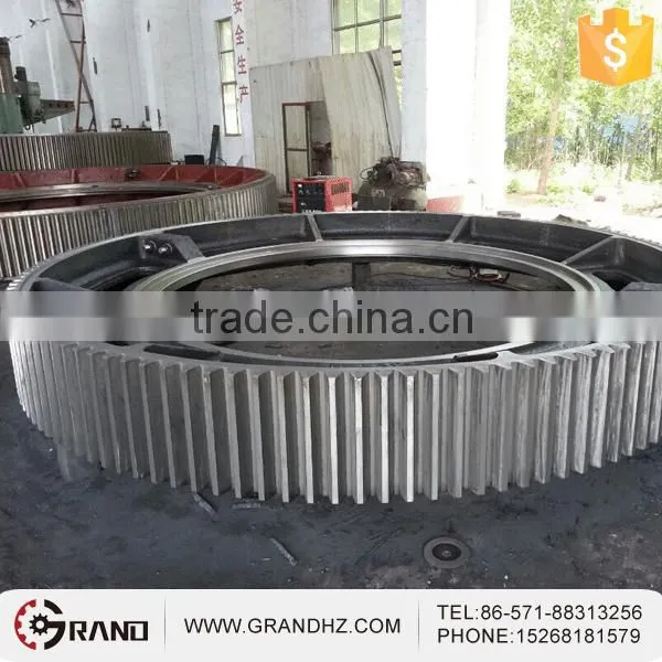 Large Diameter steel Girth gear under ASTM/ AISI Standard