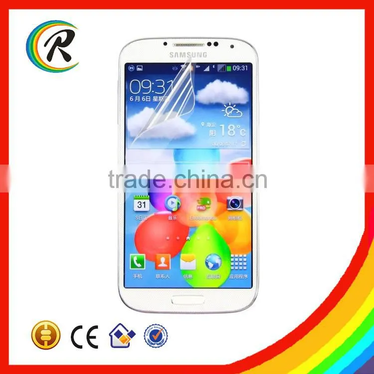 mobile phone clear protector for samsung galaxy S4 new clear protector