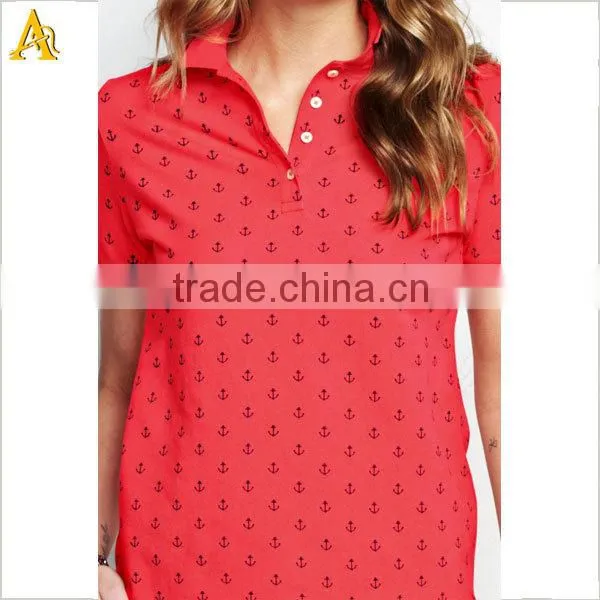cotton blend custom polo shirts wholesale china
