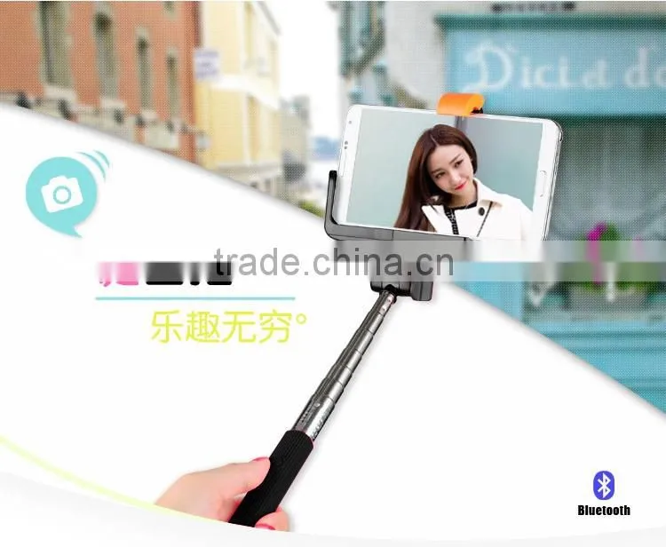 wireless bluetooth remote control monopod self-tim