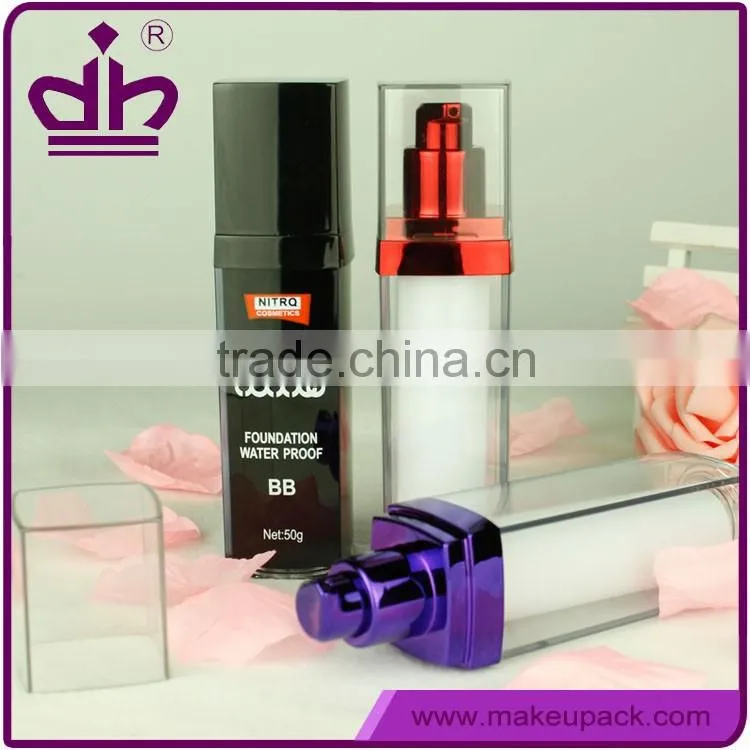 Empty BB cover cushion concealer pen for cosmetic packing