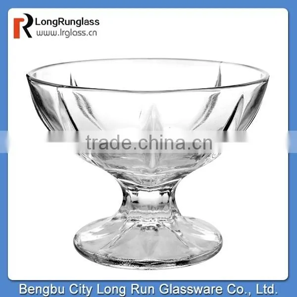 LongRun transparent Conic dessert dishes bowl