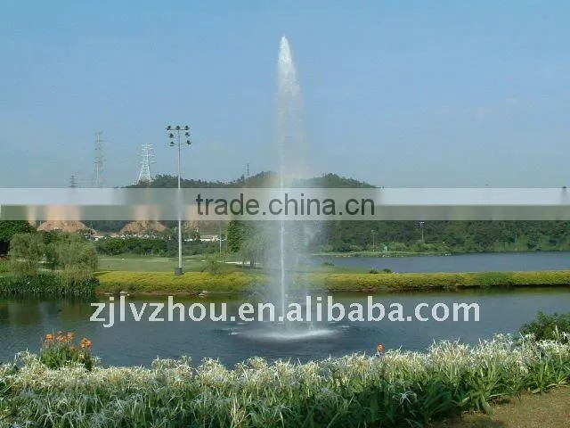 Fountain column jet nozzle