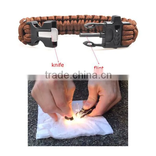 fire starter buckle with compass