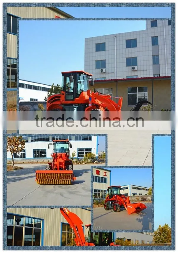 front end loader, hydraulic pilot 1.8 ton wheel loader price list