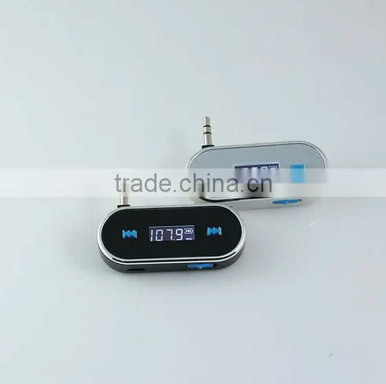 Wholesale Factory 3.5mm In-car Wireless Car Fm Transmitter , Stereo Wireless FM Transmitter For Car MP3 Player