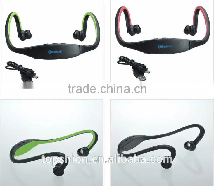 Wireless bluetooth earphone headphone earpod headset bluetooth sports style