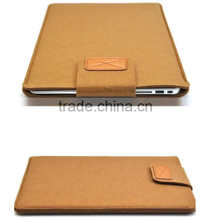 Factory price for macbook wool felt envelope sleeve bag, China supplier