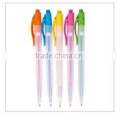 Good quality colorful design plastic ball pen
