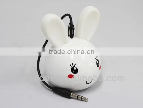 Wholesale High Quality Portable Mini Speaker Cute Animal Design Factory Price