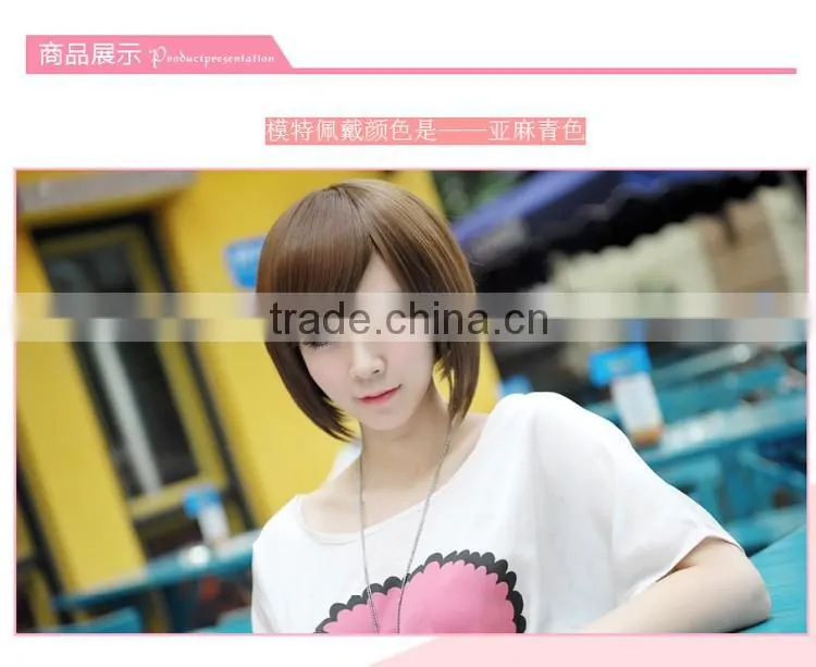 Fashion Spiky Hair Wigs Short Bob Remy Hair Wigs Cheap Short Bob Wigs