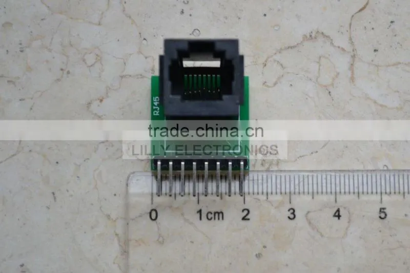 Board Kit Connector Breakout RJ45 8-pin