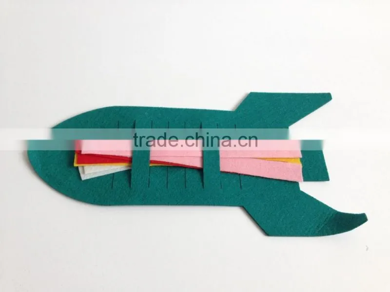 DIY Felt Rocket Kit