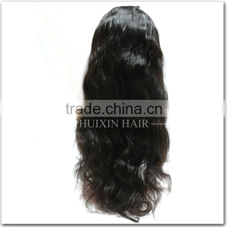 Natural Looking Virgin brazilian hair lace front wig 100% human hair full lace wig with baby hair