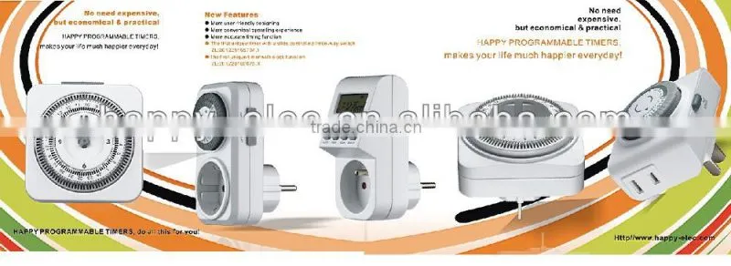 Daily mechanical timer switch