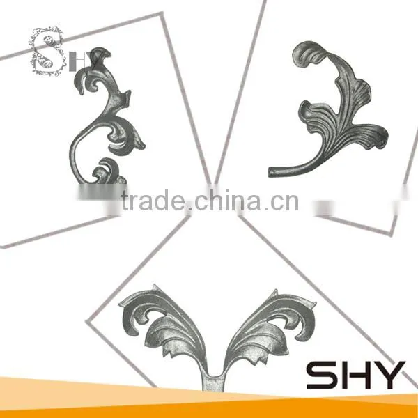 Decorative Leaf Cast Iron Craft Designs for Sale