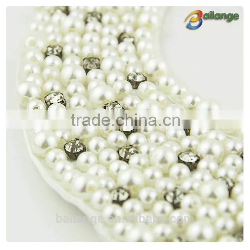 wholesale fashion blouse collar neck designs for bridal accessory