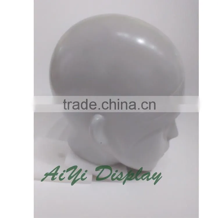 Hot sale grey color glossy female mannequin with abstract face