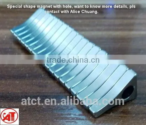 High Quality Special Shaped with special holes Ndfeb Magnet