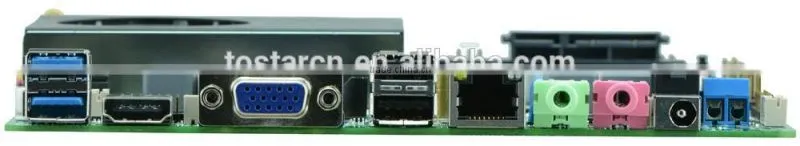 The 4th generation Haswell_U / broadwell i3 / i5 / i7 Thin Mini ITX motherboard with 1 Gigabit ethernet nic ports 6 serial