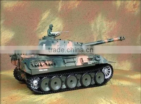 1:16 henglong rc tank/german panther tank with smoking and sound
