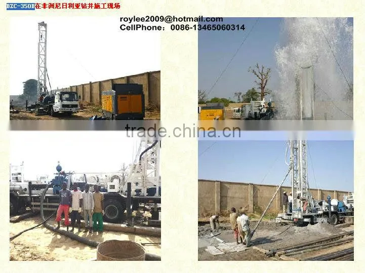 Now 20% discount for BZC400BCA truck mounted water well drilling rig