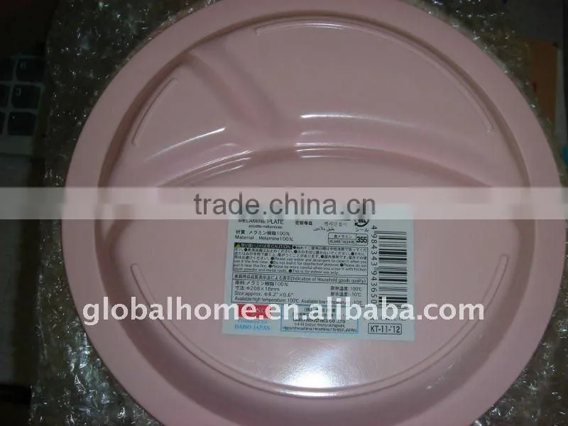 Kids Melamine Division Plate