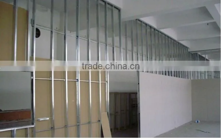Drywall mentel stud and track/Galvanized stud and track