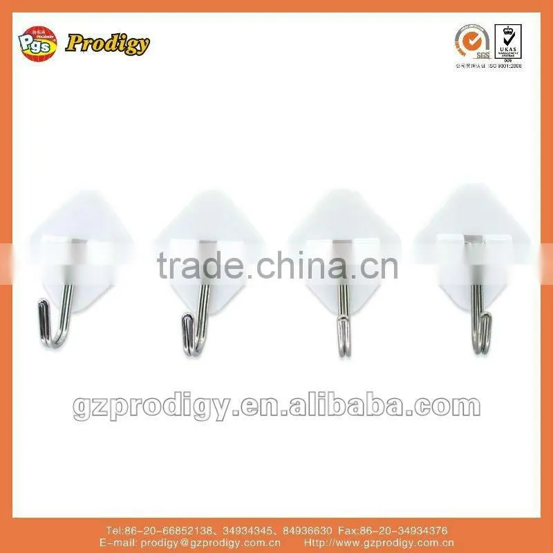 self-adhesive daily use plastic cable hook hang clip free hanging hook