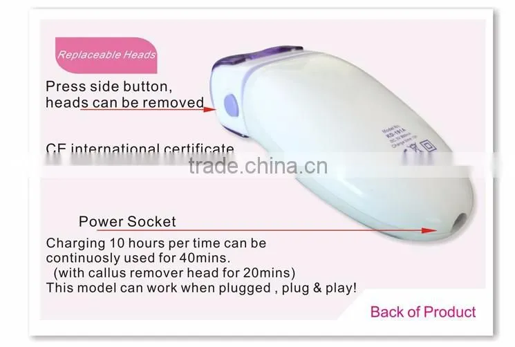 electric 3 in 1 callus remover