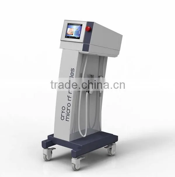 LINGMEI manufacturer salon use rf cooling thermgic face lifting machine/fractional rf face lifting equipment